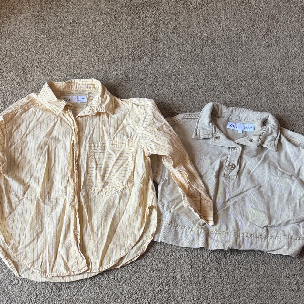 Zara shirts 6-7